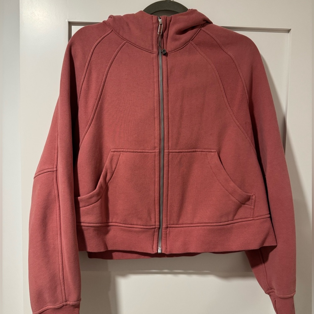 Lululemon Cropped Full Zip Hoodie Size M/L
